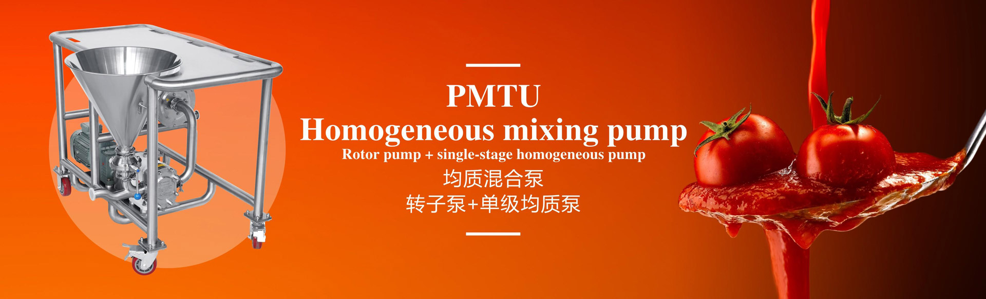 均質混合泵   轉子泵+單級均質泵